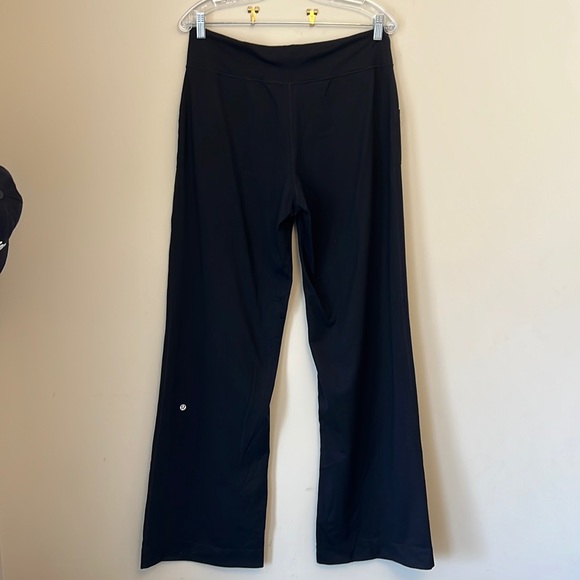 Lululemon Still Pant High Waisted Wide Leg Drawstring Pants size 8 tall - Picture 4 of 17